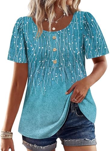 Boho Tops for Women Summer Outfits Plus Size Spring Clothes