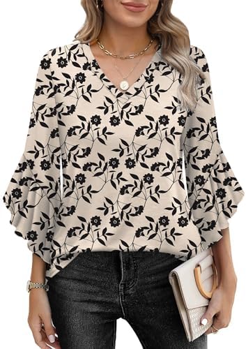 Business Casual Outfits for Women Summer 3/4 Length Sleeve