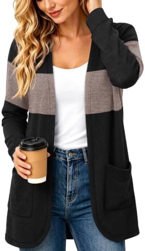 Cardigan Sweaters for Women Casual Long Sleeve Shirts Fall