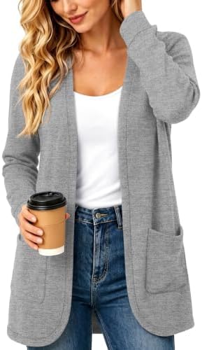 Cardigan Sweaters For Women Casual Long Sleeve Shirts Fall