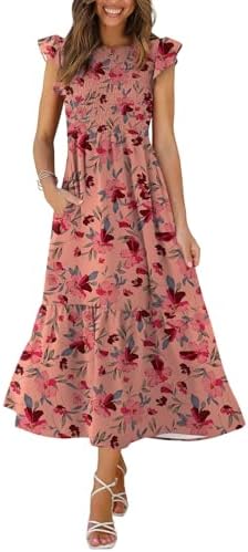 Casual Dresses for Women Bridal Shower Dress Maternity Dress in 16- Pink Floral