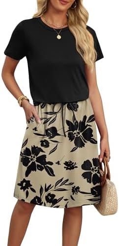 Casual Summer Dresses for Women Hawaiian Boho Spring Dress