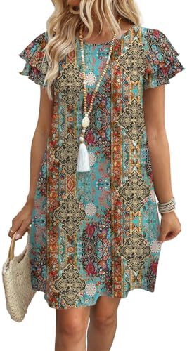 Dresses for Women 2026 Cowgirl Western Rodeo Outfits Spring in Print 04