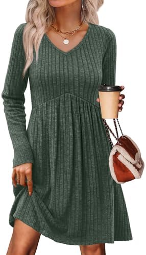 Fall Dresses for Women Fashion Clothing Cowboy Chic Wedding in Green