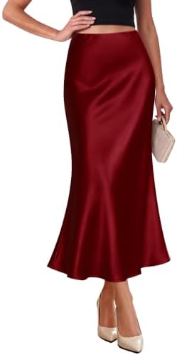 Fall Skirts for Women 2026 Interview Outfits for Women Wine S in Wine