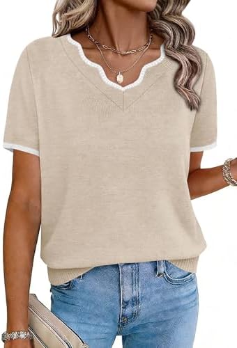 Fall Sweaters for Women Fall Outfits for Women Short Sleeve