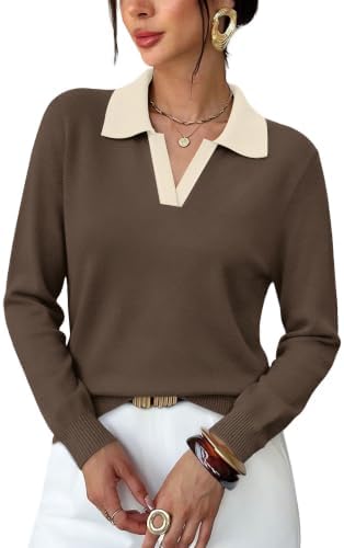 Fall Sweaters for Women Plus Size Tops Fashion Business Casual