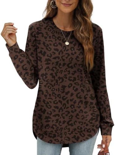 Long Sleeve Shirts for Women Fall Clothes Plus Size Fall