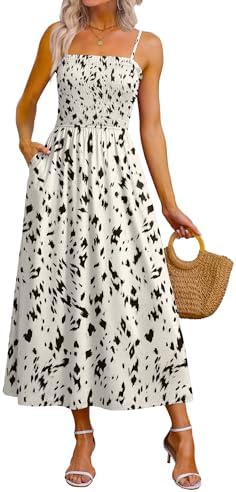 Maxi Dress Spaghetti Strap Midi Dresses Spring Sundresses for