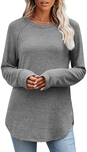 Plus Size Clothes Long Sleeve Tops Fall Winter Sweater Clothes