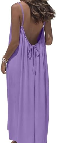 Plus Size Dresses for Curvy Womens Summer Dresses 2026 Maxi in Purple
