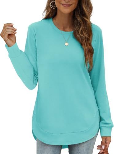 Plus Size Tops for Women Overiszed Hoodie Blusas De Mujer Teal in T-turquoise