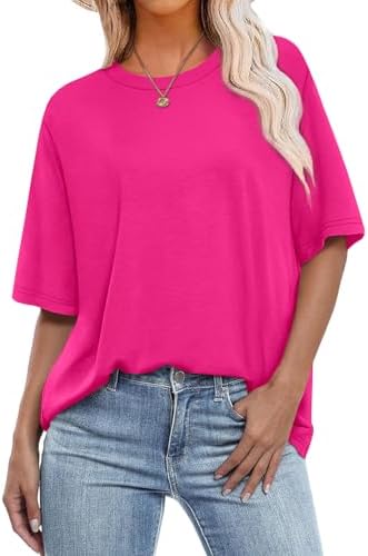 Short Sleeve Tshirts for Women Valentine Shirts Holiday Outfit