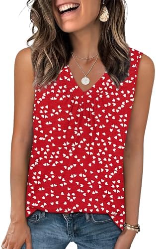 Spring Outfits for Women 2026 Boho Valentines Tank Tops Cruise