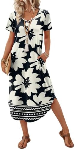 Summer Dresses for Women 2026 Cute Elegant Dresses with Sleeves
