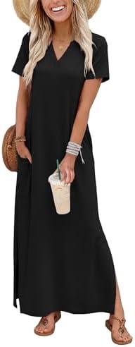 Summer Dresses for Women 2026 Elegant Classy Graduation Teacher in Black