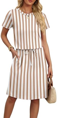 Summer Dresses for Women Beach Vacation Flowy Spring Casual