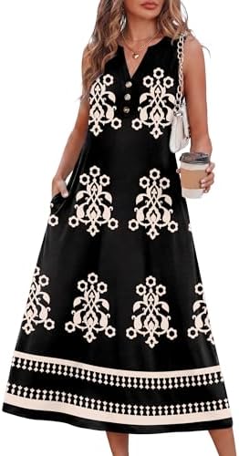 Summer Dresses for Women Maxi Dress Boho Casual Hawaiian