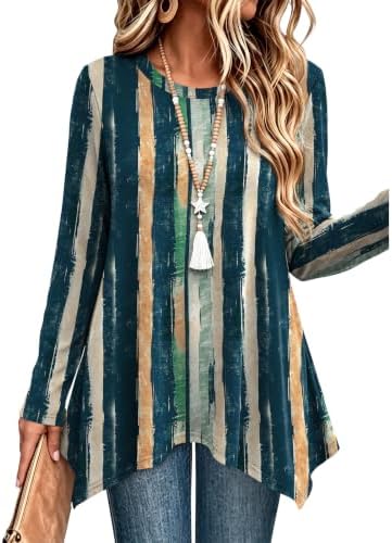 Sweaters for Women Fall Tunics Long Sleeve Tops Winter Outfits