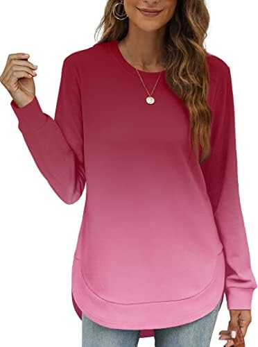 Sweaters For Women Tunic Tops To Wear With Leggings Long Sleeve