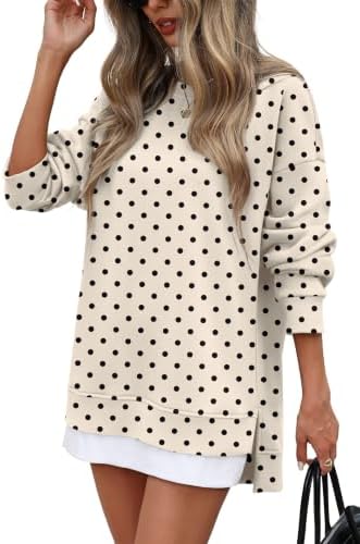 Sweatshirt for Women Fall Long Sleeve Shirts Fashion Clothing