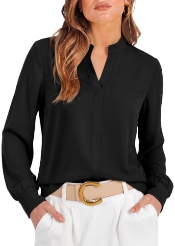 Womens Blouses Business Casual Outfits Fall Fashion Clothes