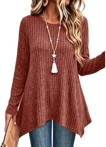 Womens Fall Fashion Plus Size Clothes Long Sleeve Winter