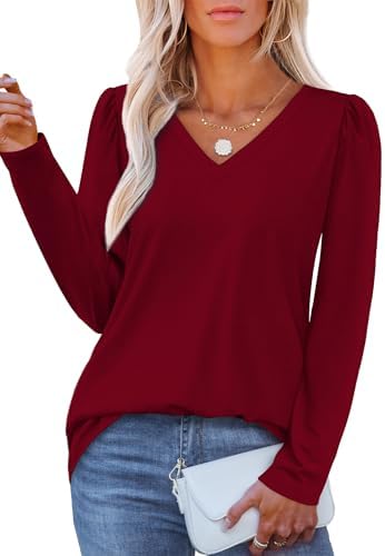 Womens Long Sleeve Tops Trendy Fall Clothes