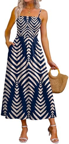 Womens Spaghetti Strap Maxi Dress 2026 Fashion Clothing Summer