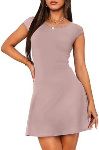 Womens Summer Dresses 2026 Graduation Homecoming Clothing Mini in Dust