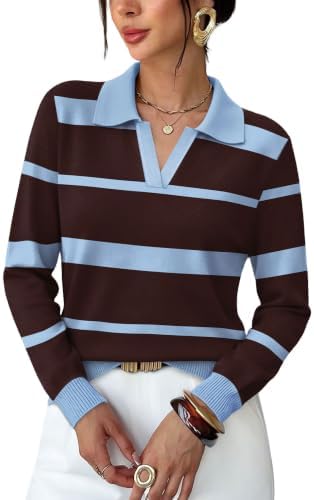 Womens Sweaters Cute Tops Fall Long Sleeve Shirts Fashion