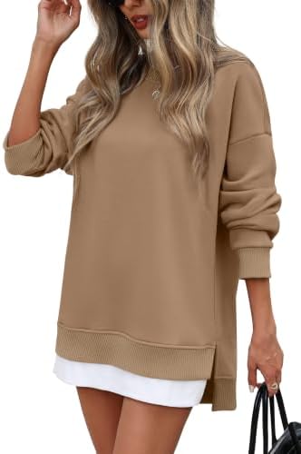 Womens Sweatshirts Long Sleeve Shirts Fall Outfits Women