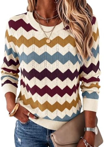 Womens Tops Business Casual Outfits for Women Fall Clothes in Blush Vintage Multi